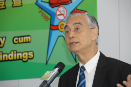 Professor Lam Tai-hing, Sir Robert Kotewall Professor in Public Health and Chair Professor of School of Public Health of Li Ka Shing Faculty of Medicine, HKU believes that an increase in tobacco tax will help motivate more youth smokers to quit smoking.